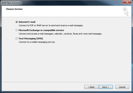 Set up AhelioTech hosted e-mail in Outlook 2010-4