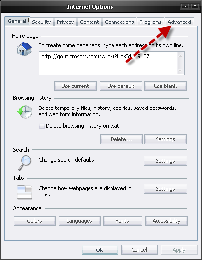 Resetting IE8 Settings to Default-4
