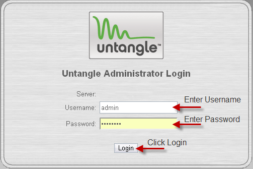 Allowing a Site in Untangle-1