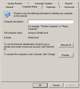How to get my full computer name in Windows XP-2