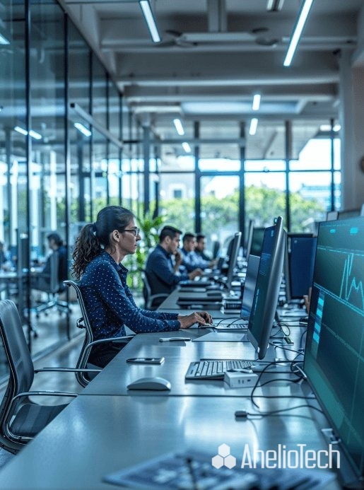 Expert team enhancing productivity through Managed Microsoft Copilot Services for seamless workflow integration.